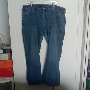 44x30 Levi's 512 Boot Cut Perfectly Shaping Jeans EUC